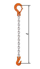 1本つり標準セット スリングフック・グラブフックタイプ(S-HG)