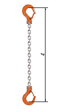 1本つり標準セット 両スリングフックタイプ(S-HH)