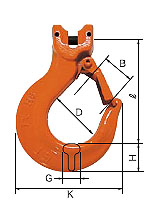 ピンタイプスリングフック(ZH)